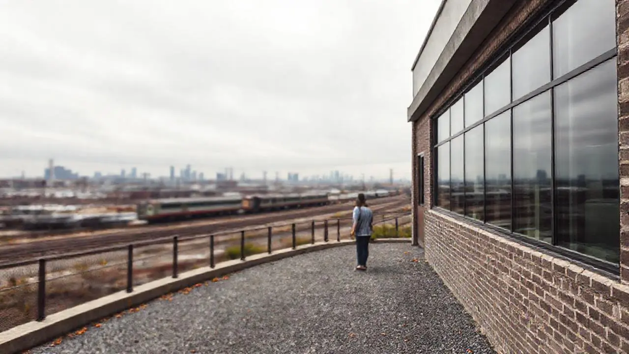 Entorno urbano tranquilo, moderno y difuso