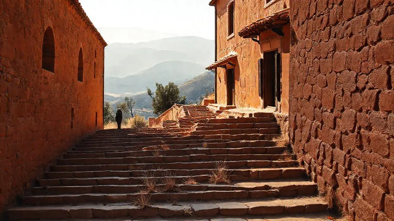 Antigua quietud y vasta luz serena