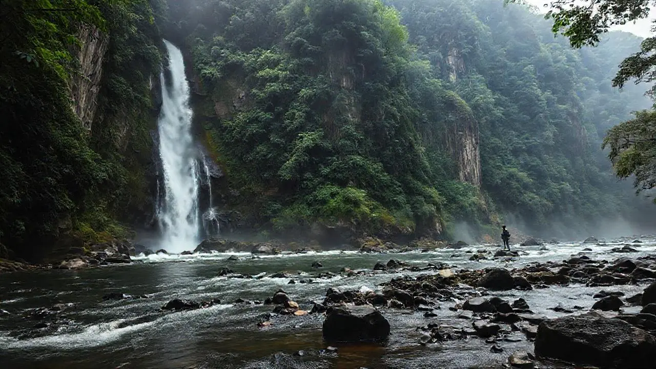 Naturaleza salvaje, húmeda y profunda