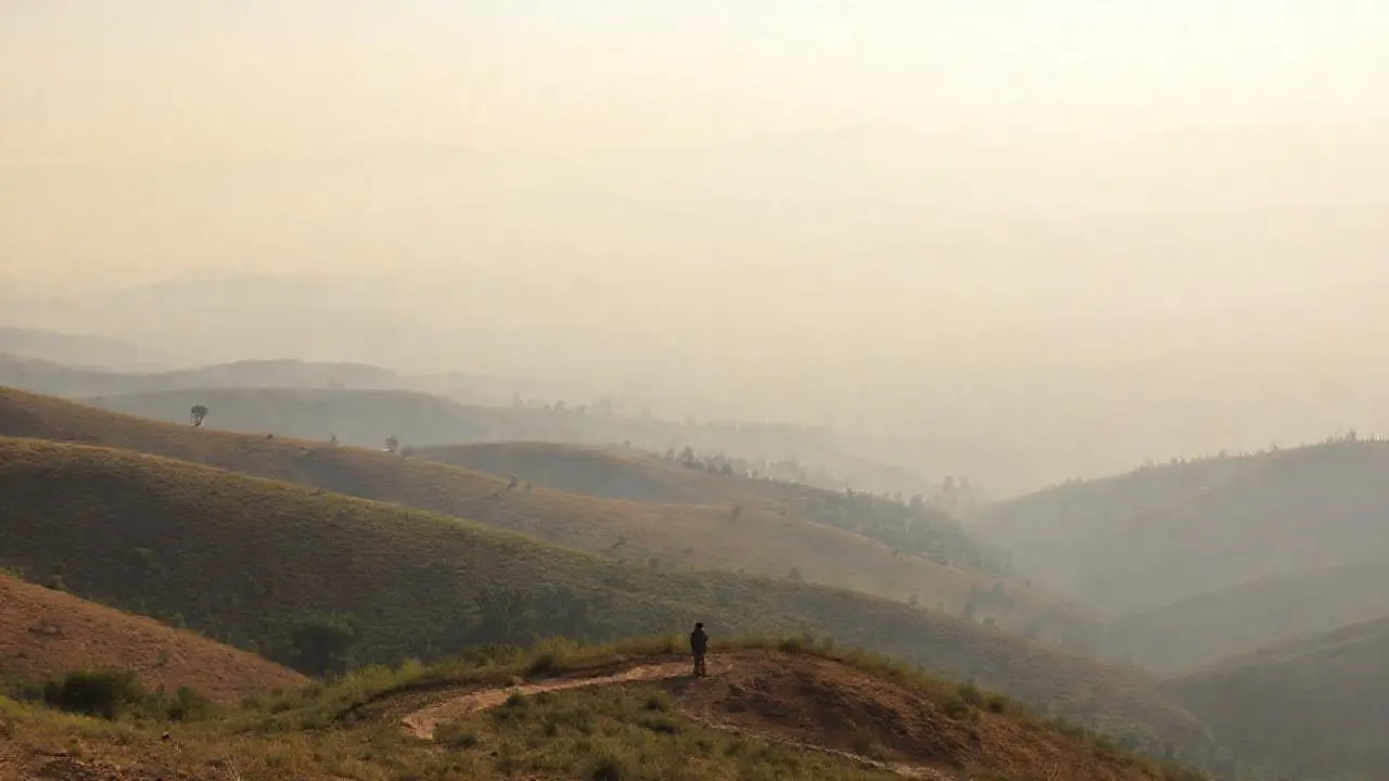 Paisaje vasto, natural y sereno