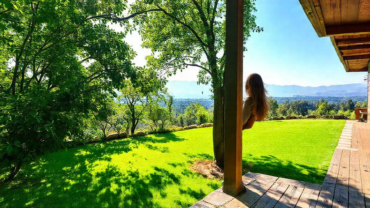 Paz natural y luz suave