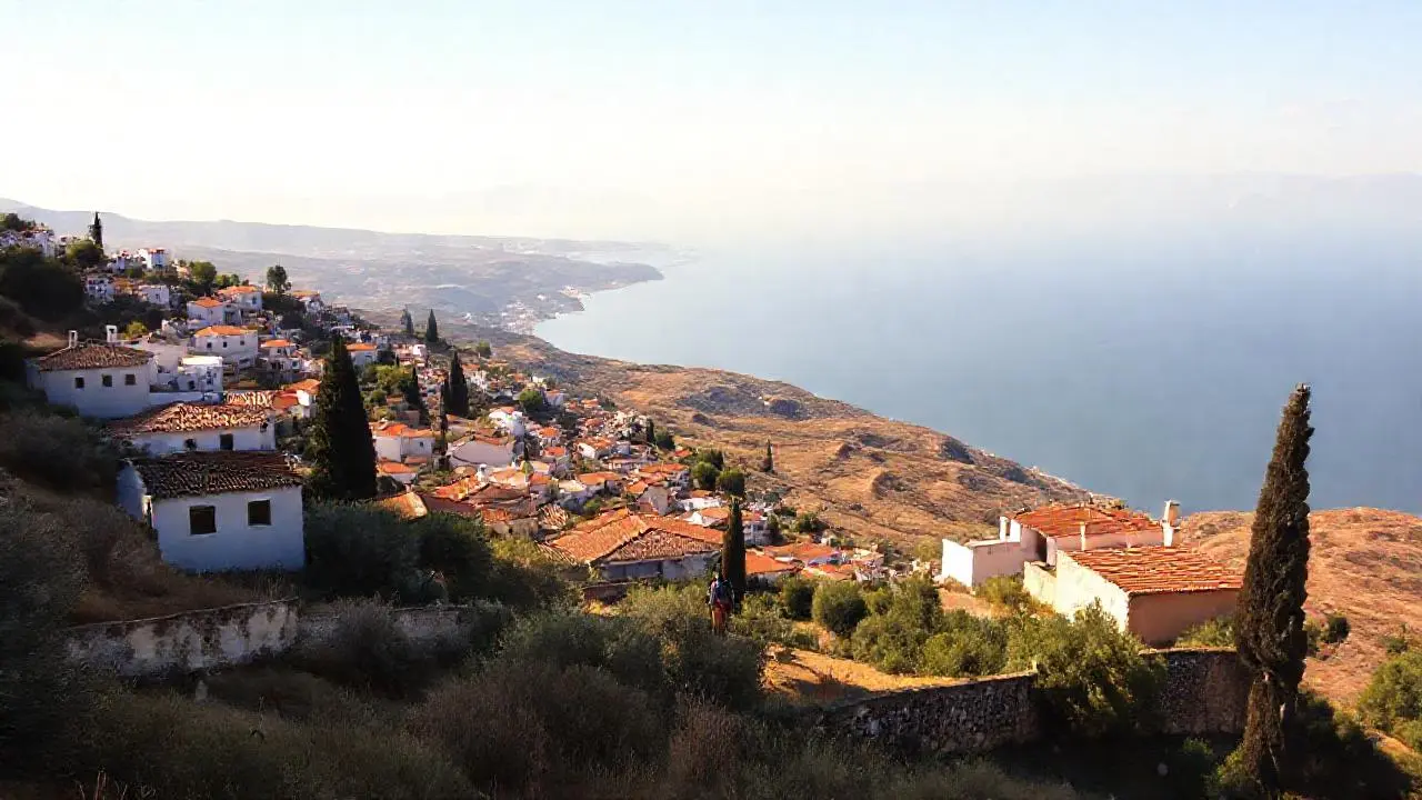 Paz mediterránea en un paisaje español