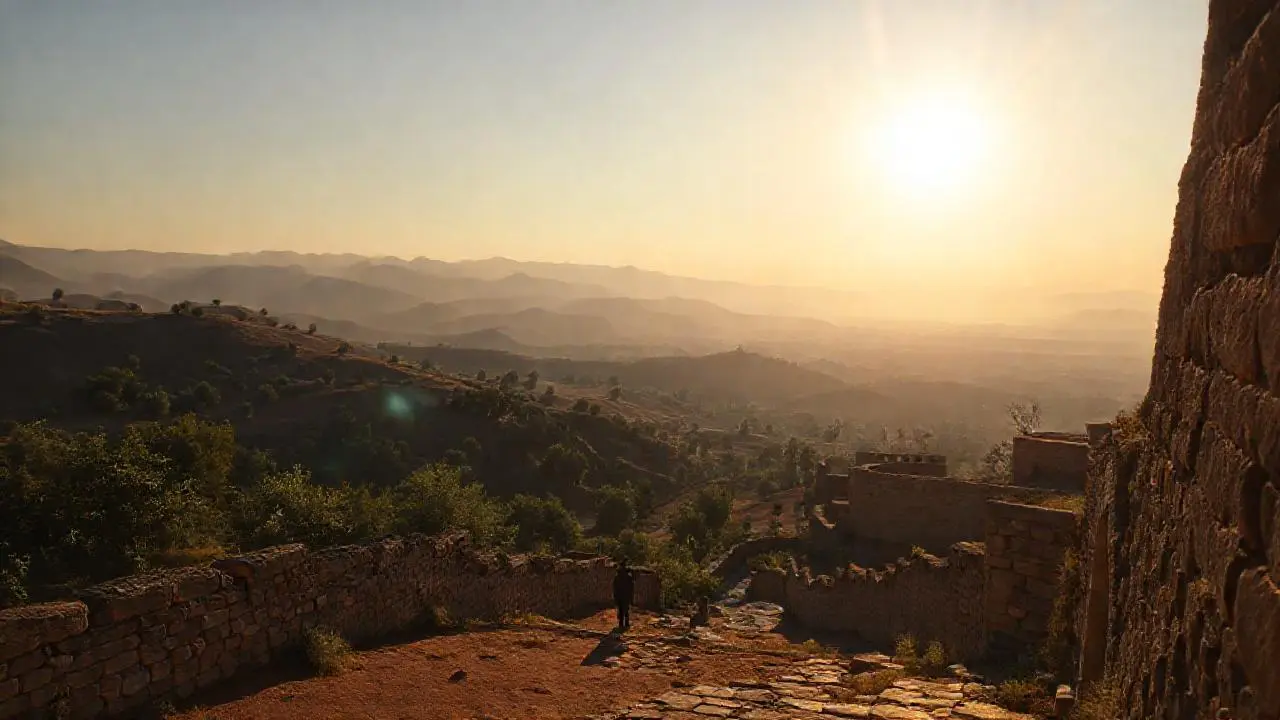 Paisaje tranquilo, vasto y natural