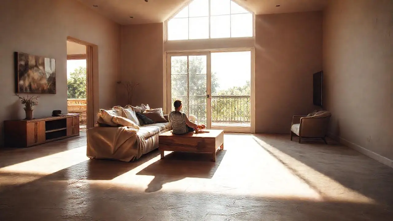 Un espacio sereno y luminoso invita a la calma