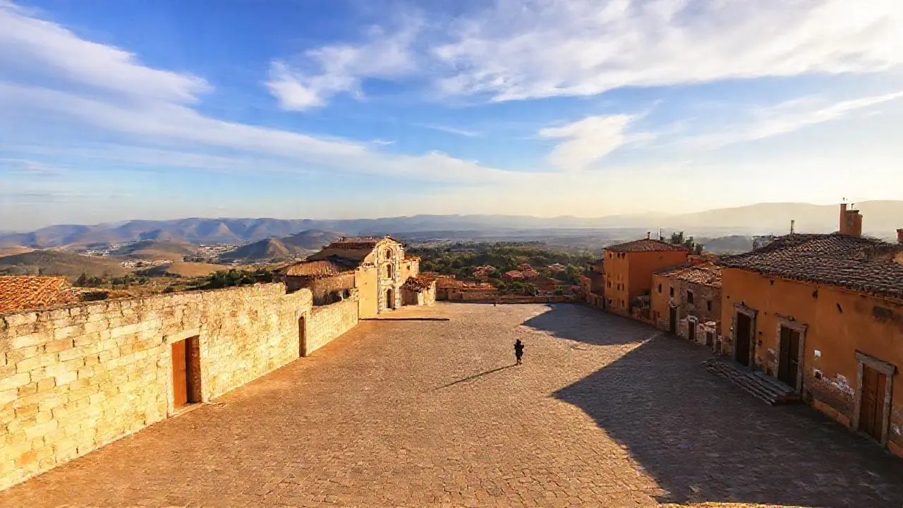 Paz y belleza en un paisaje antiguo