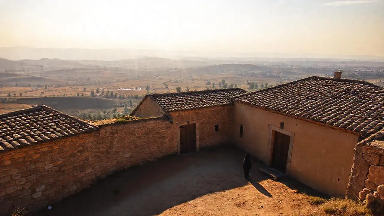 Paisaje rural sereno y armonioso