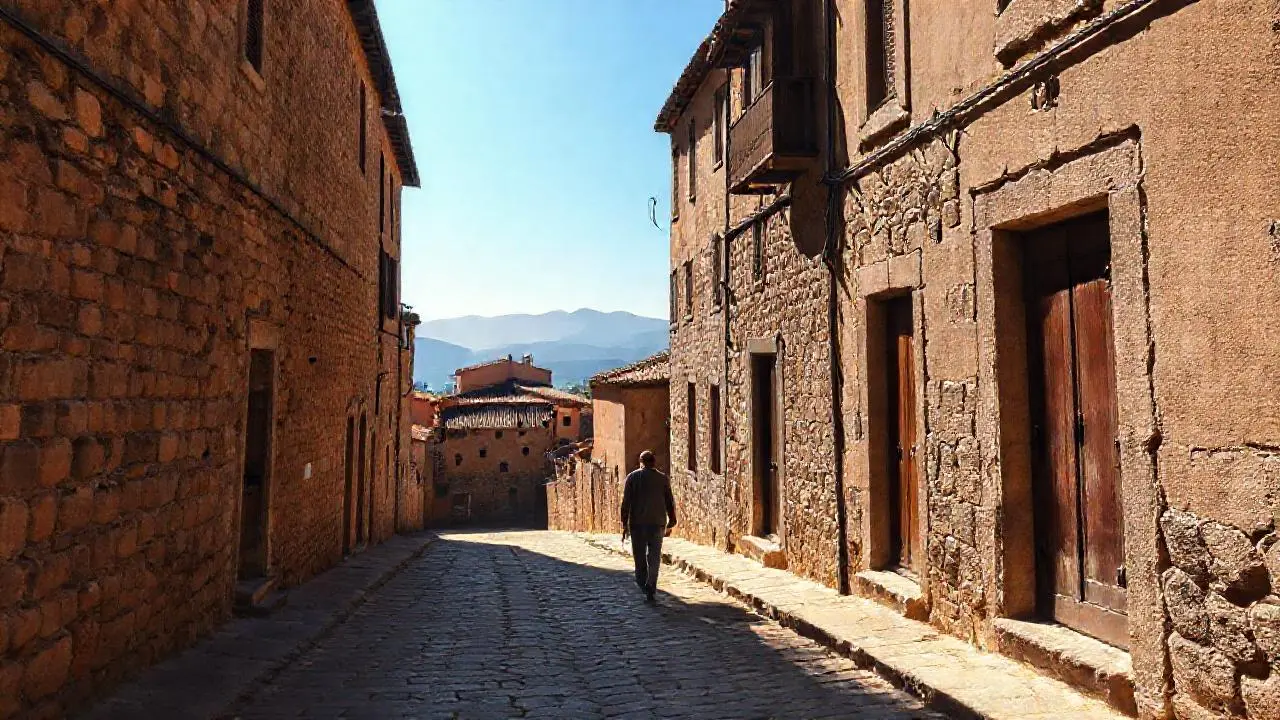 Un paisaje antiguo, sereno y atemporal