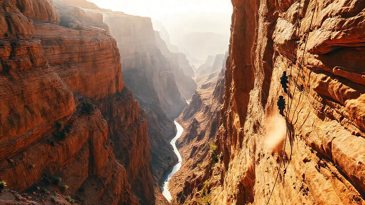 Imponente cañón, aventura y luz natural