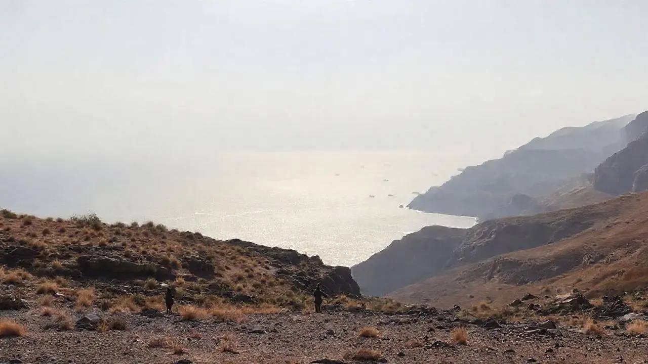 Paisaje árido, vasto y sereno