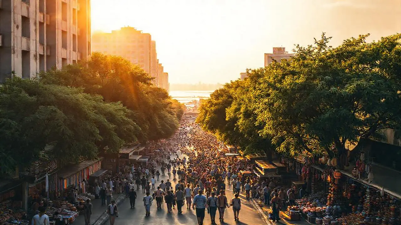 Ciudad vibrante, luminosa y con profundidad