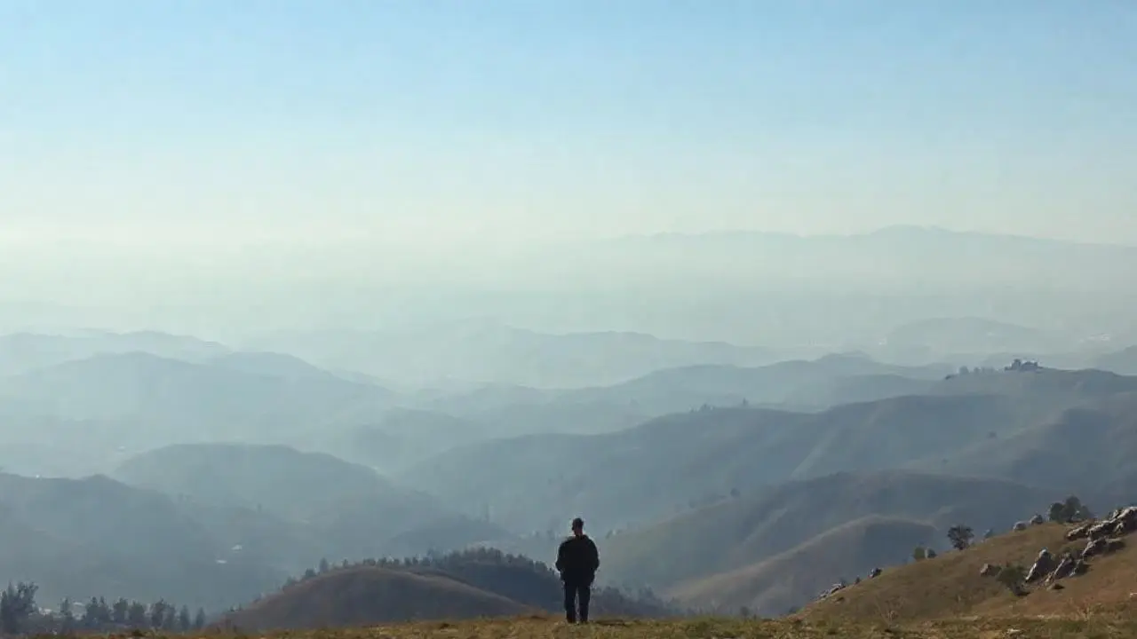 Paisaje tranquilo, vasto y silencioso