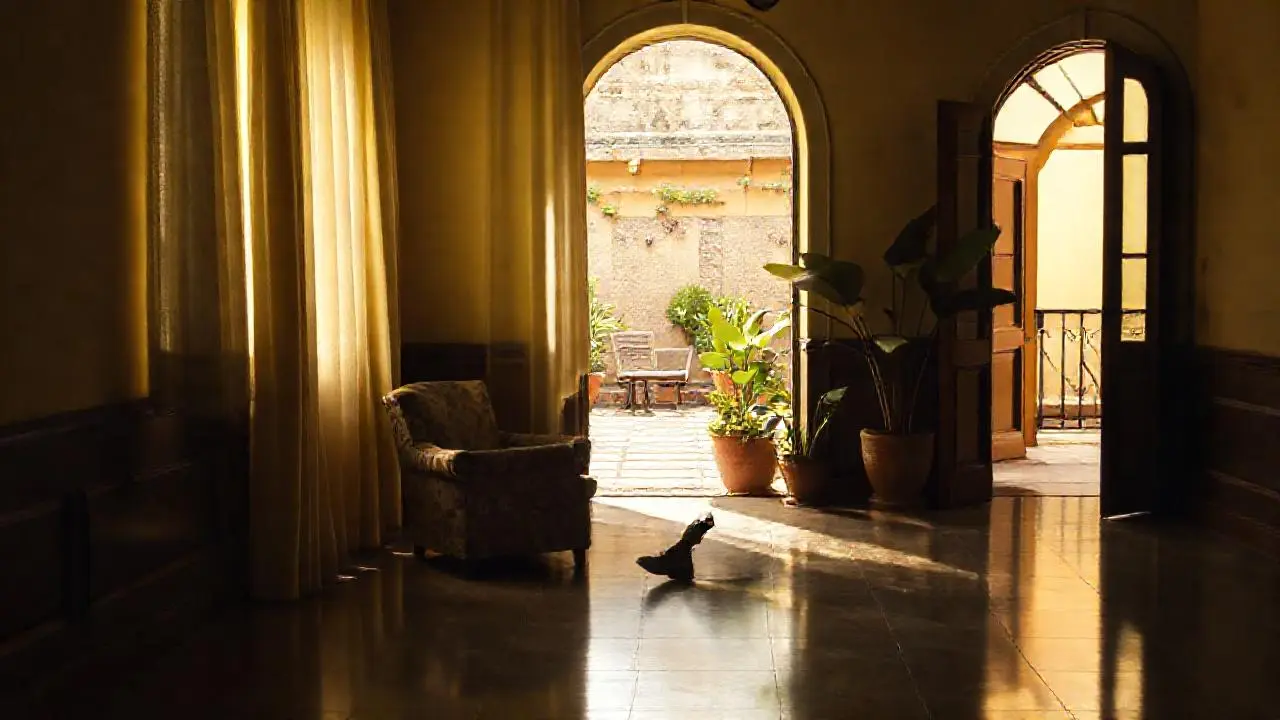 Calma y luz inundan un espacio sereno