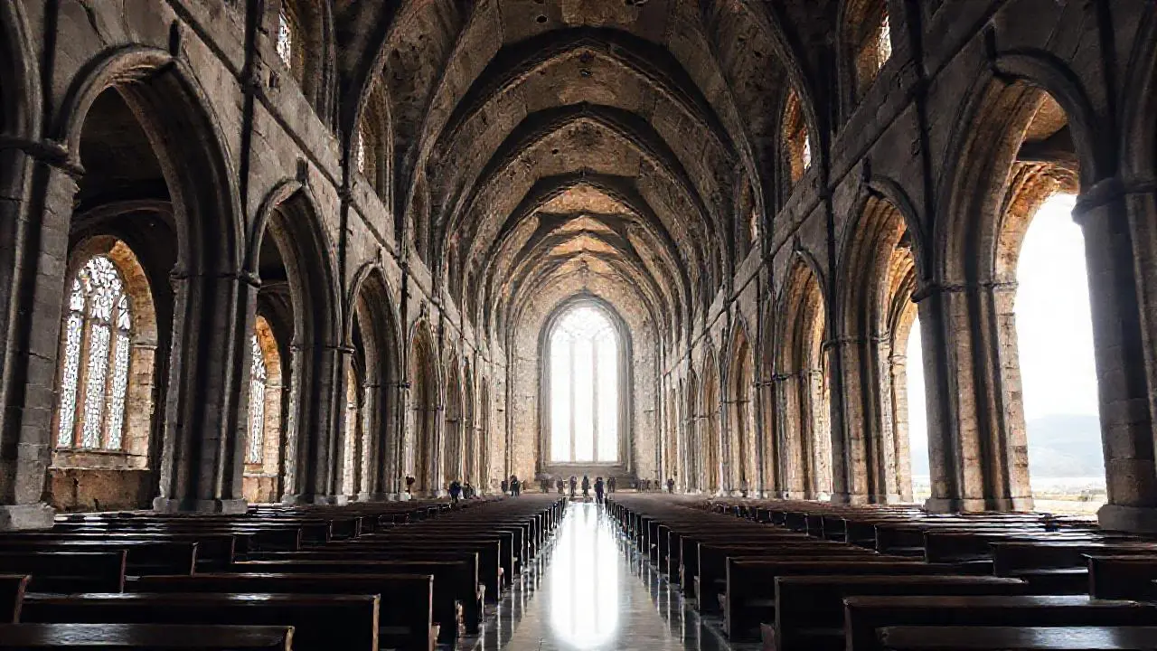 Imponente espacio, calma y grandiosidad