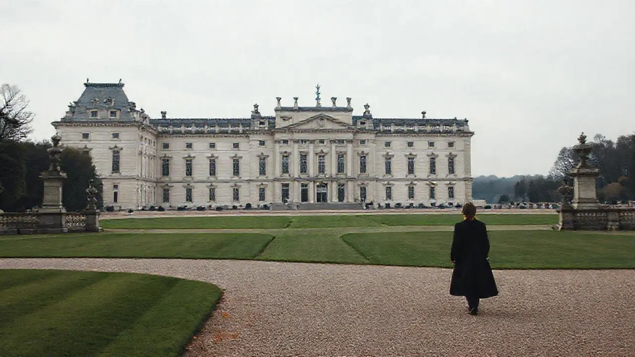 Palacio barroco imponente y nostálgico