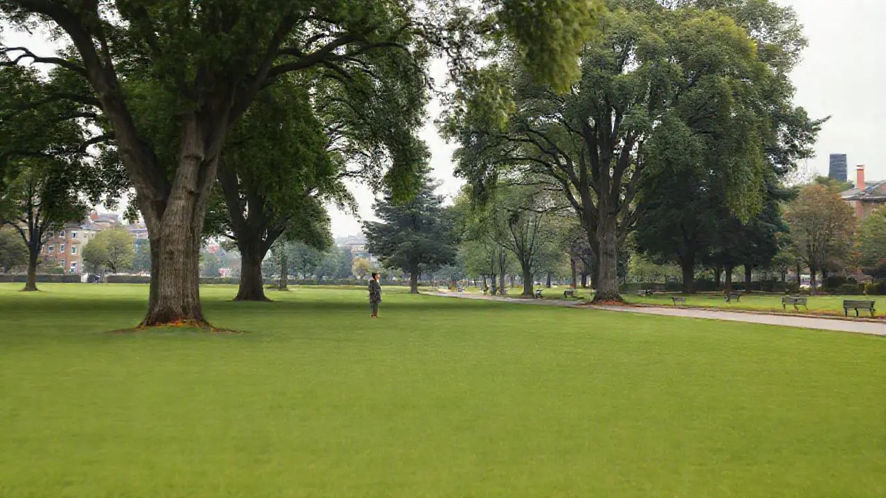 Paz natural, tranquila y serena