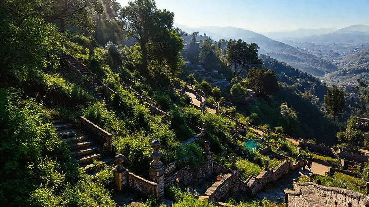 Paz y belleza natural en el paisaje