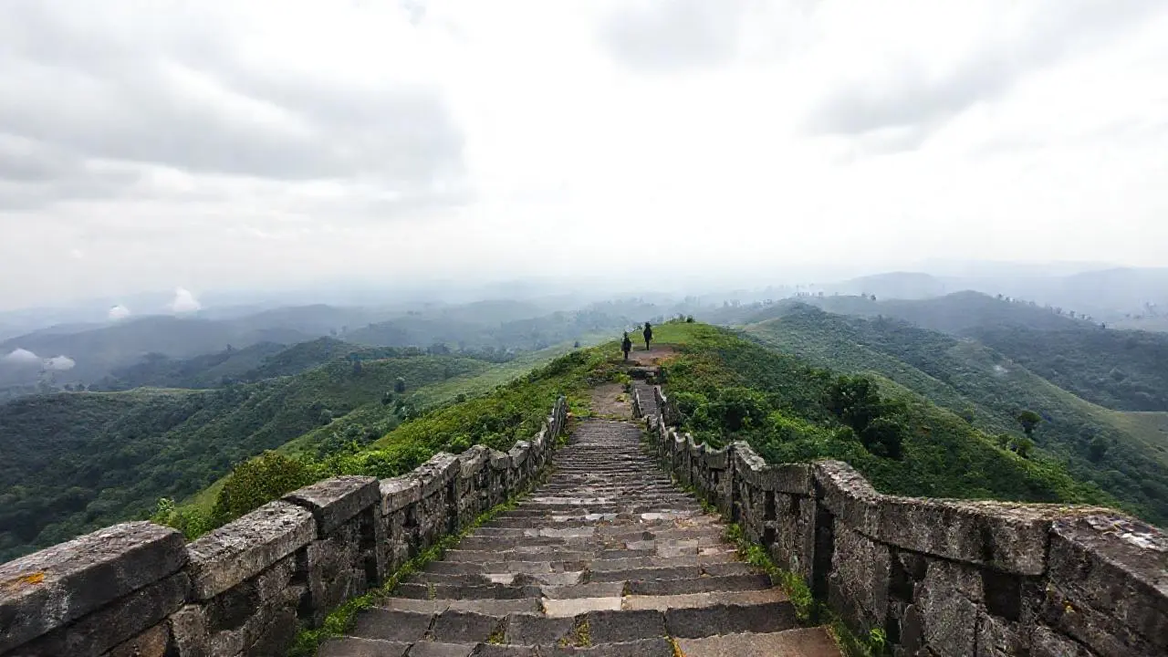 Paisaje sereno, natural y atmosférico
