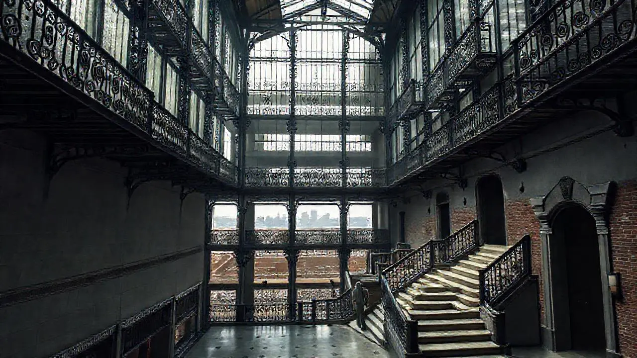 Arquitectura grandiosa, silenciosa y luminosa