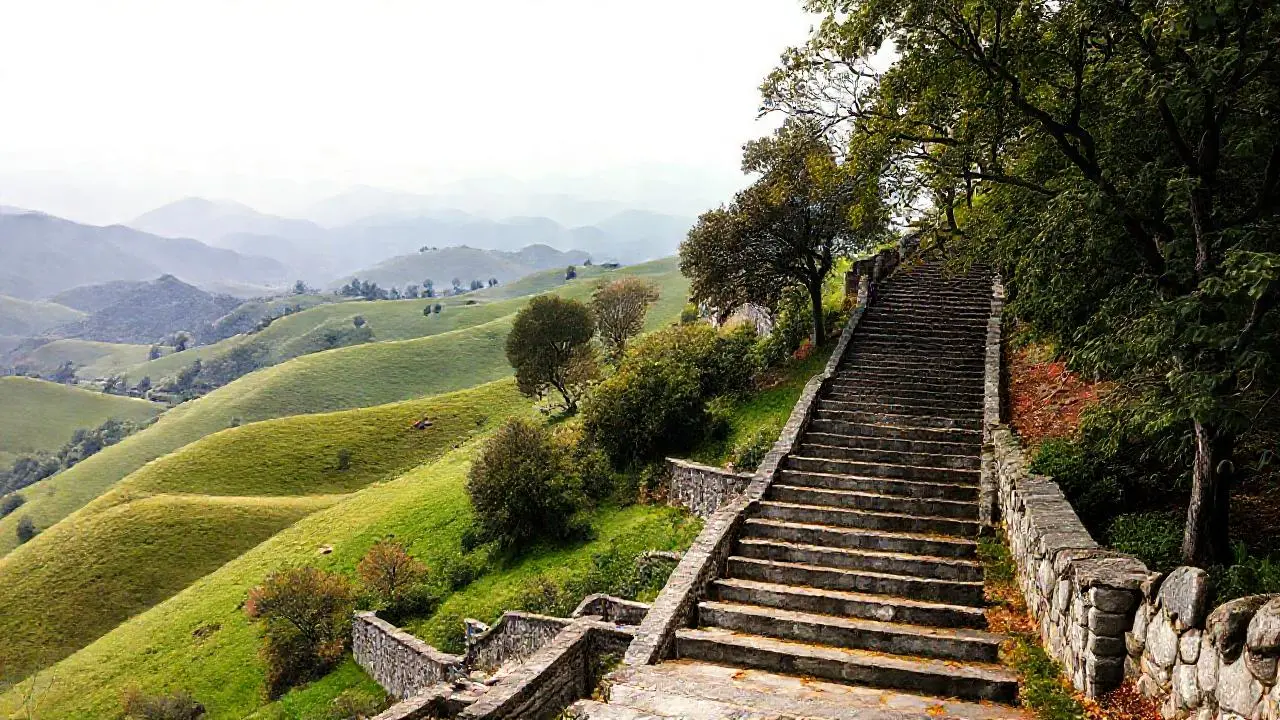 Paisaje natural, suave y profundo