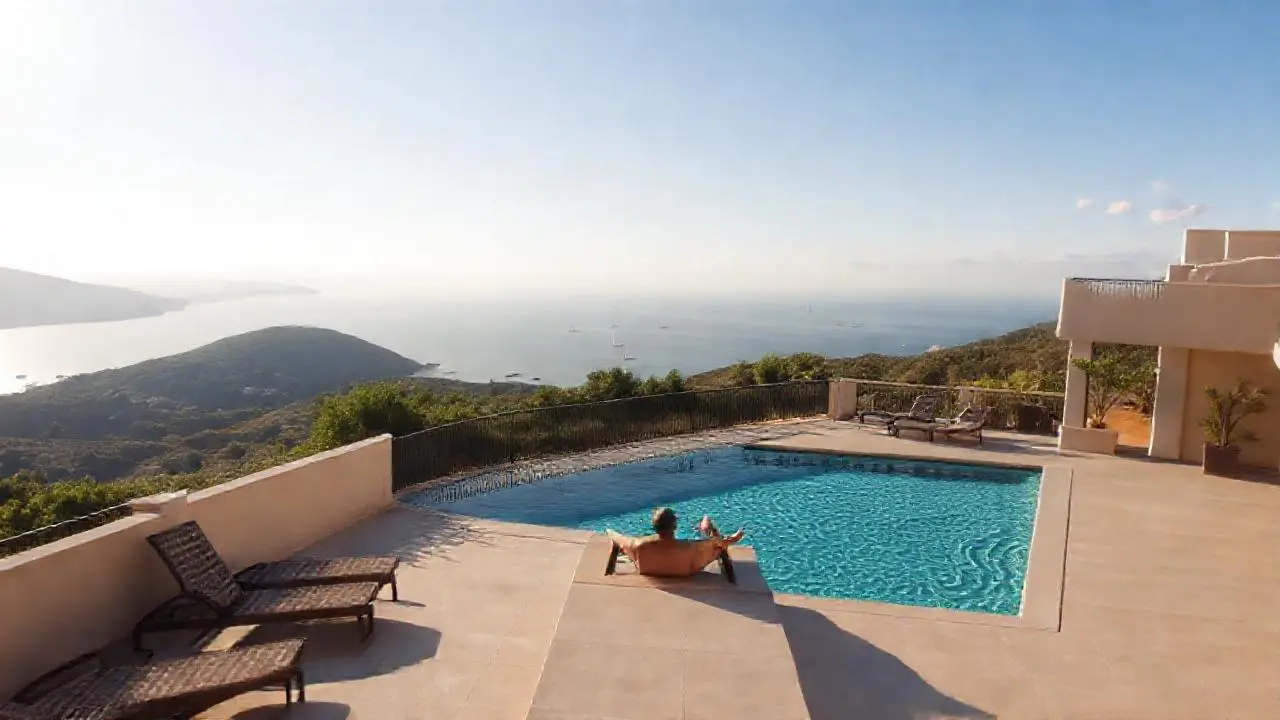 Paz y calma en un entorno soleado