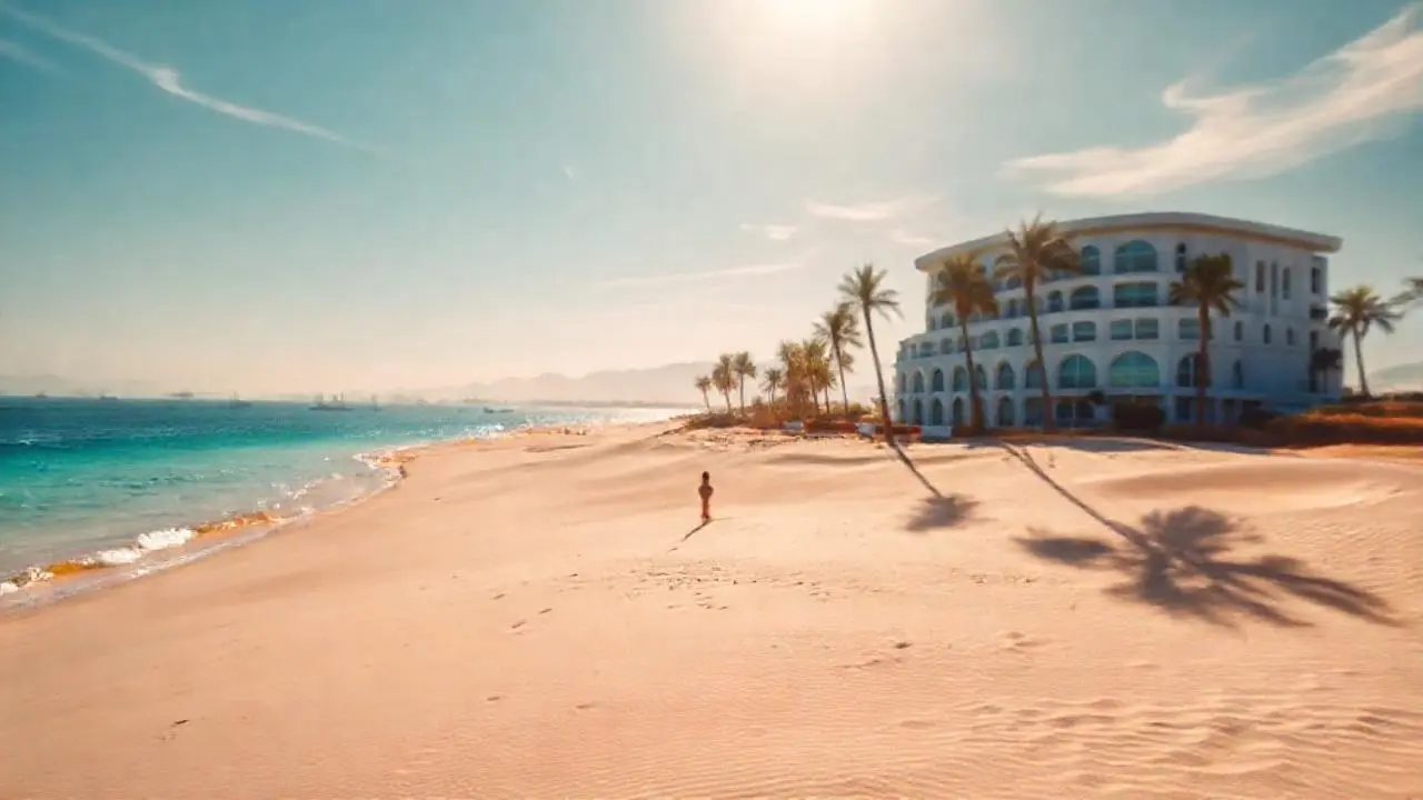 Paraíso tropical, luz suave y relajante