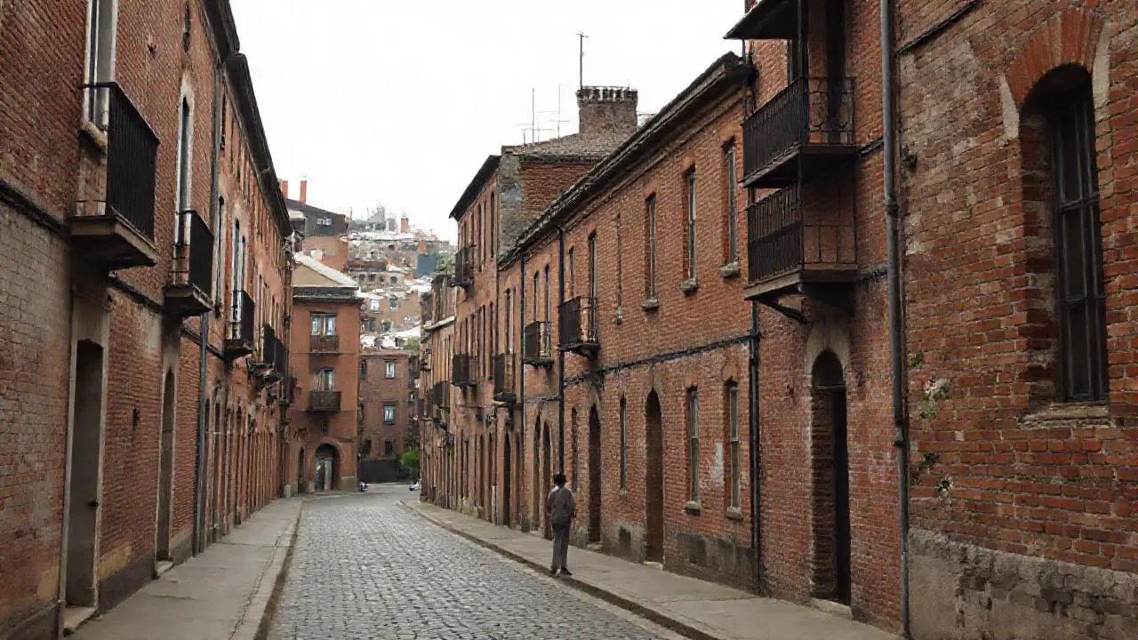 Ciudad antigua, melancólica y atemporal