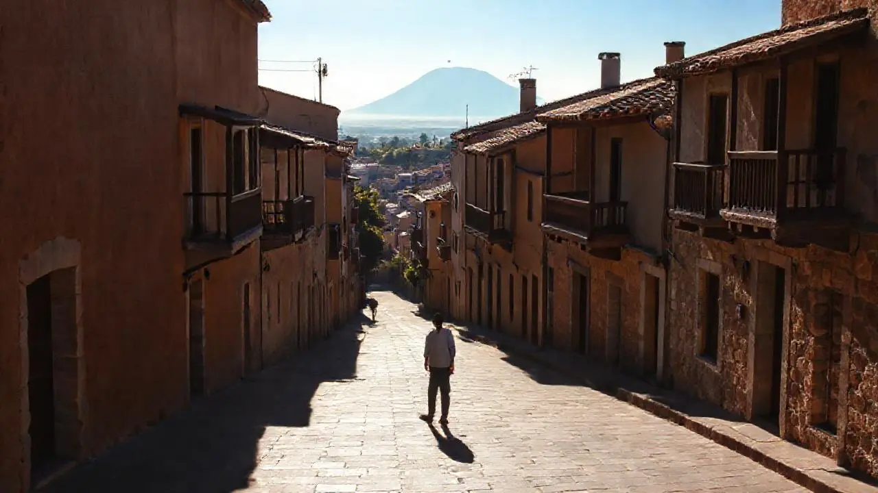 Paz, luz y quietud en la antigua ciudad