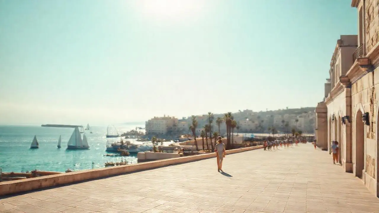 Paz urbana, luz suave y espacio