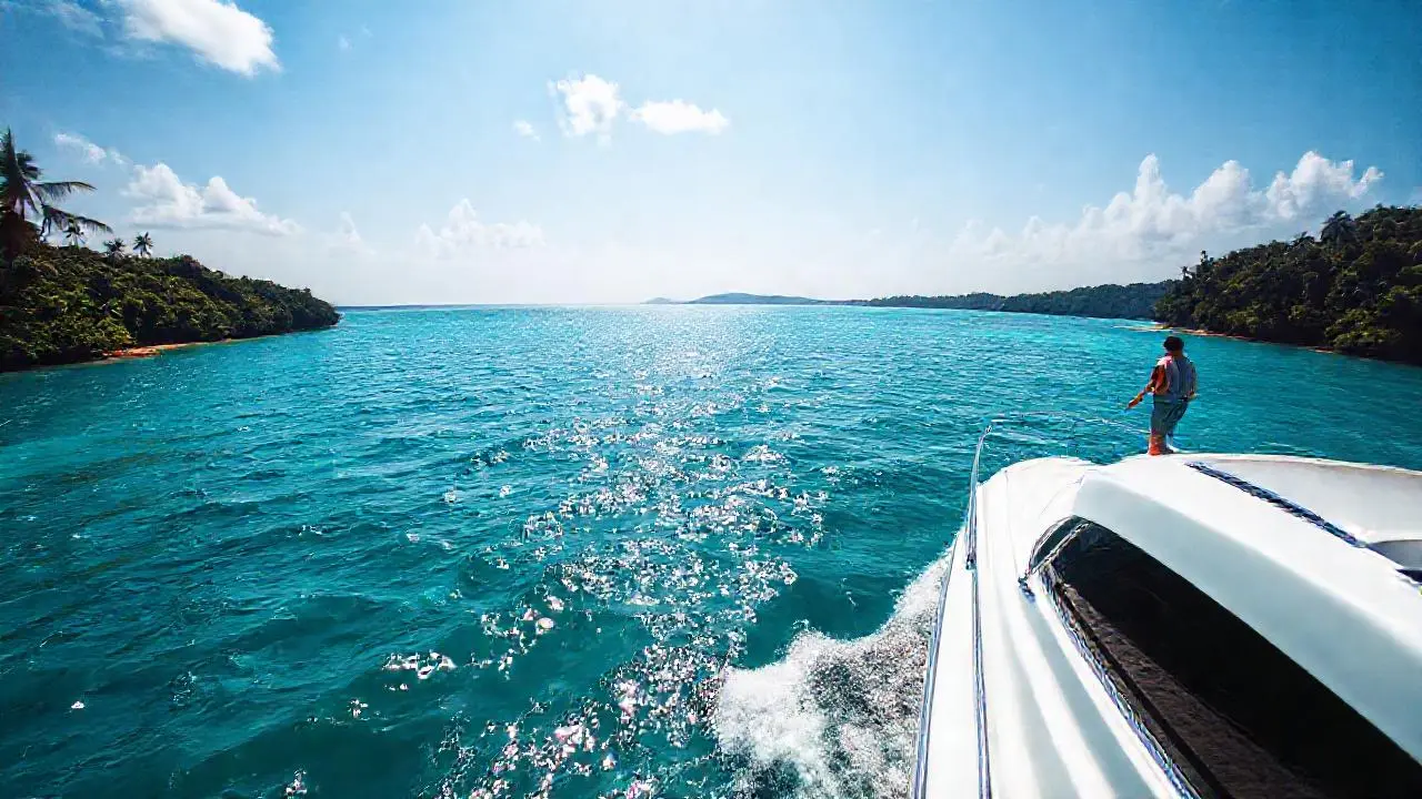 Paz tropical en un horizonte infinito