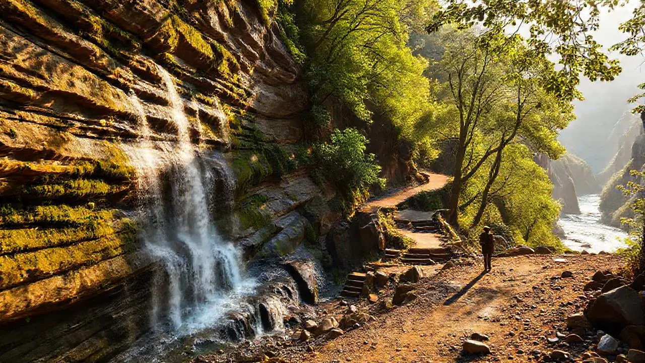 Un paisaje natural salvaje y sereno