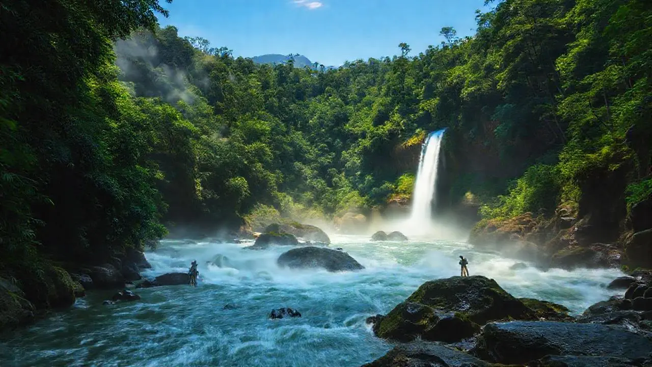 Selva exuberante, profunda y majestuosa