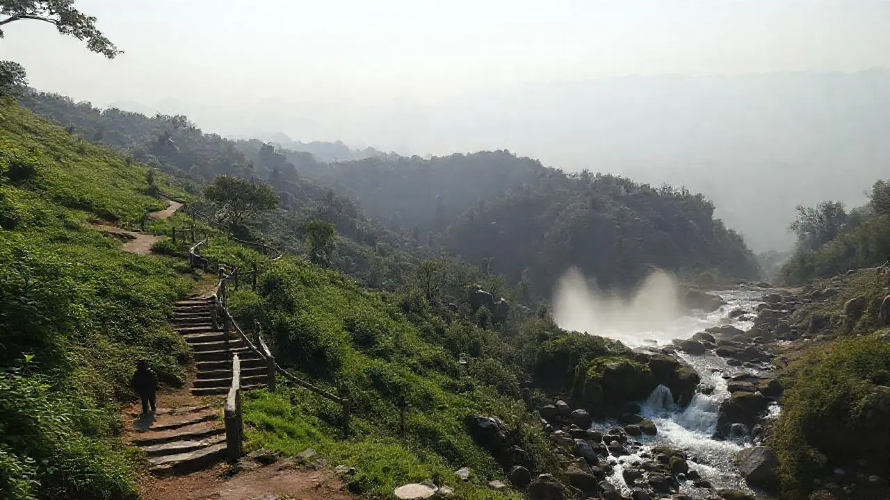 Paisaje natural sereno y profundo