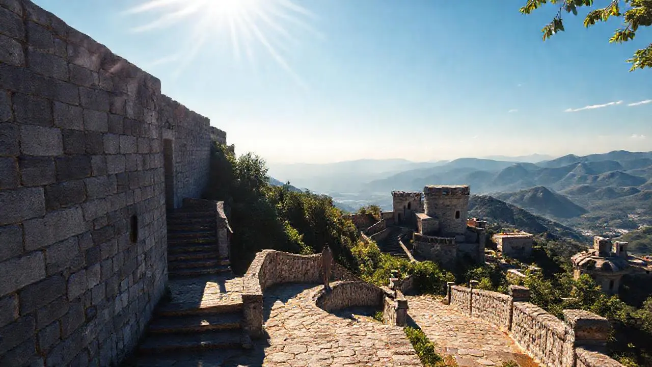 Paisaje natural grandioso y detallado