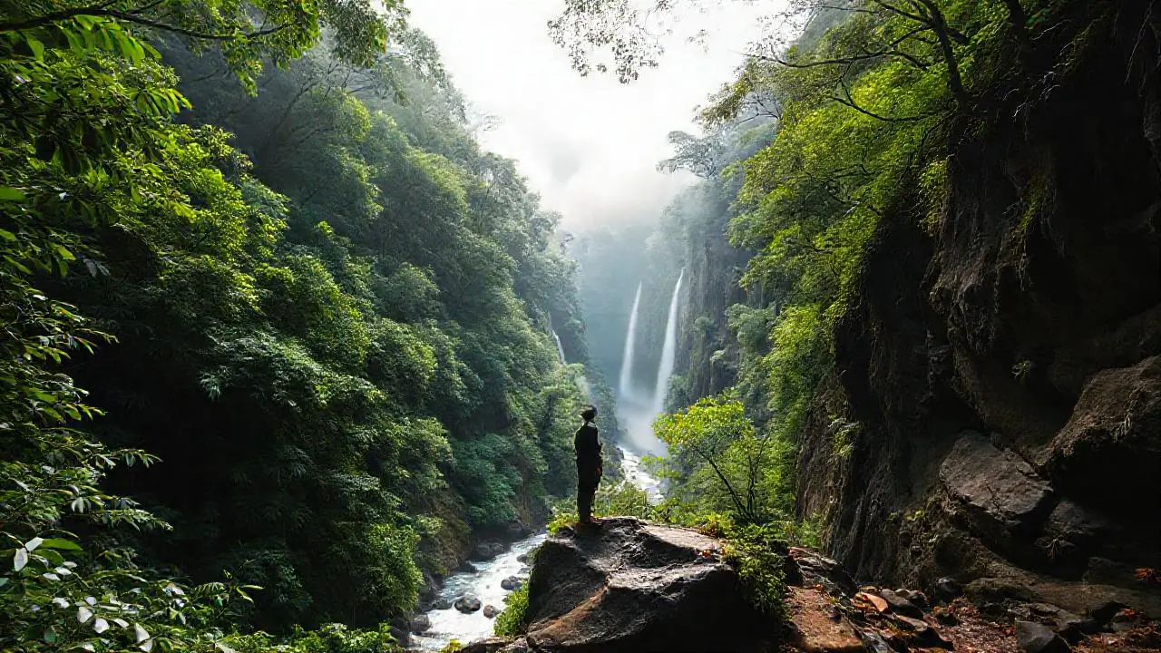 Un paisaje salvaje, profundo y húmedo