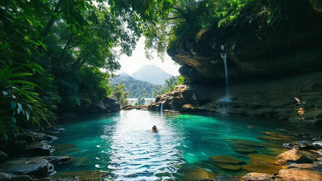 Paraíso natural, lleno de vida y calma