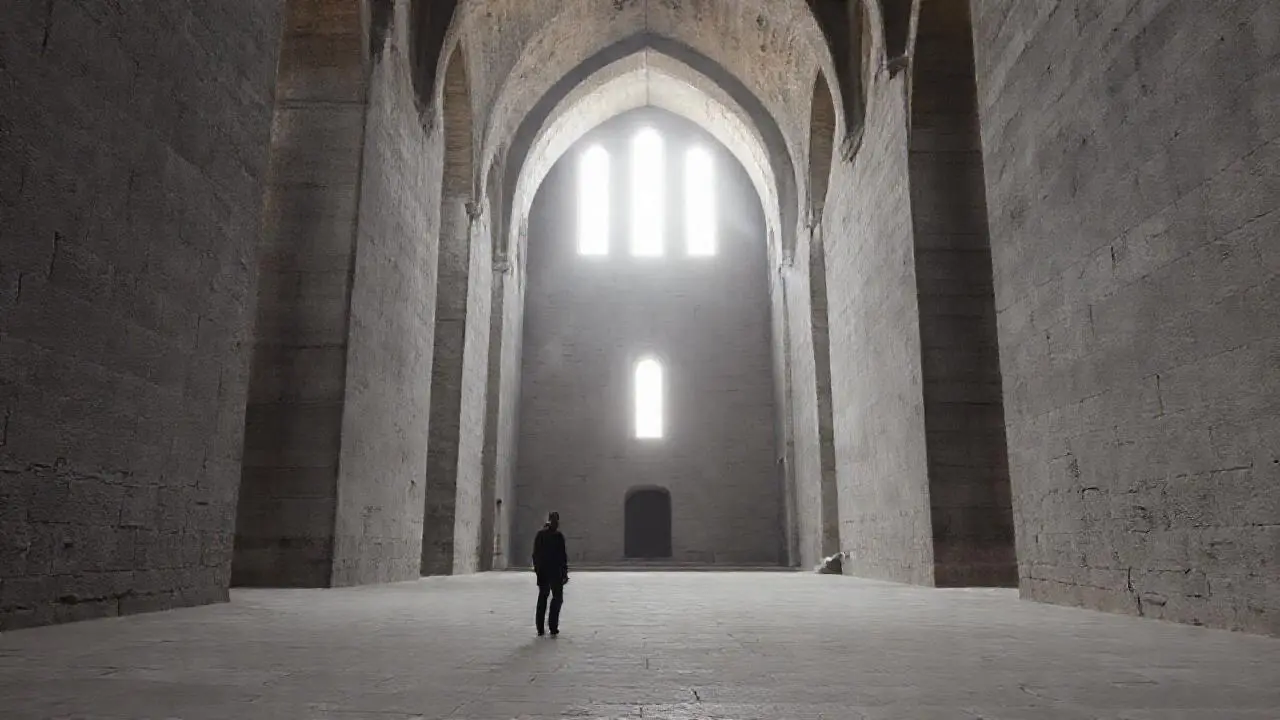 Espacio inmenso, antiguo y silencioso