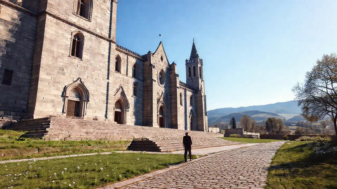 Catedral imponente, serena y realista