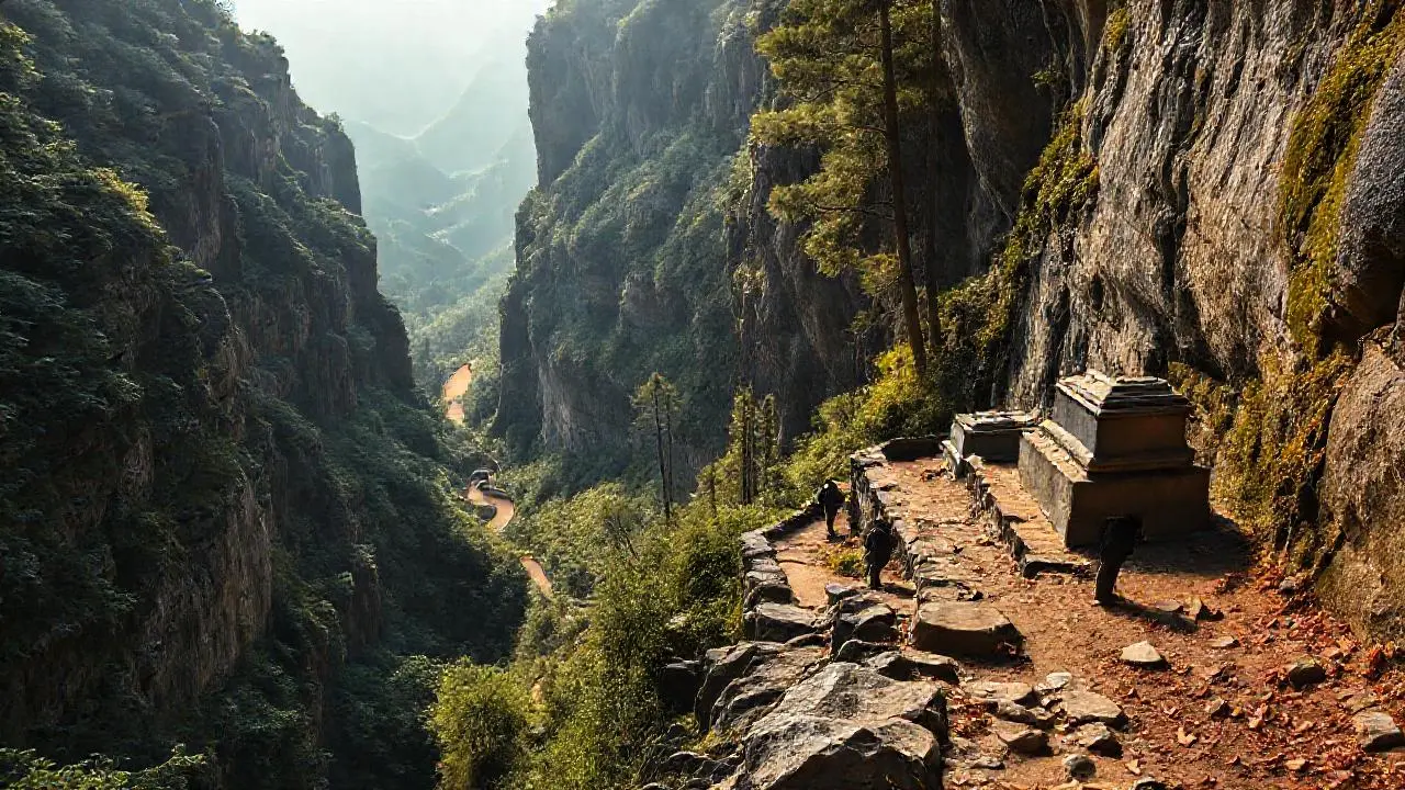Paisaje agreste, profundo y silencioso