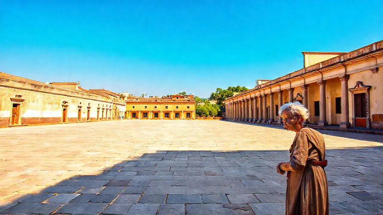 Paz, luz y antigüedad en un lugar