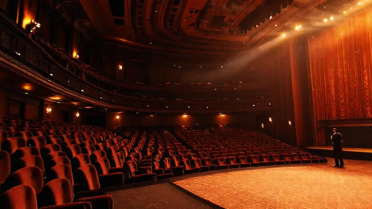 Un teatro opulento y ligeramente empolvado