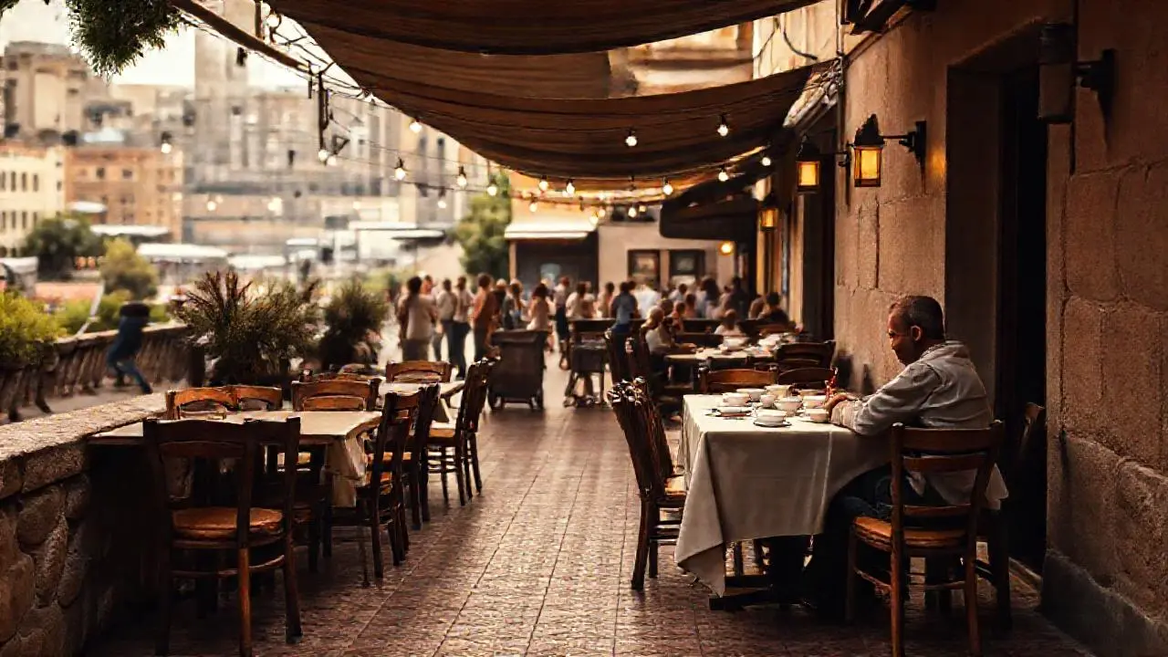 Ambiente relajado y luminoso en terraza