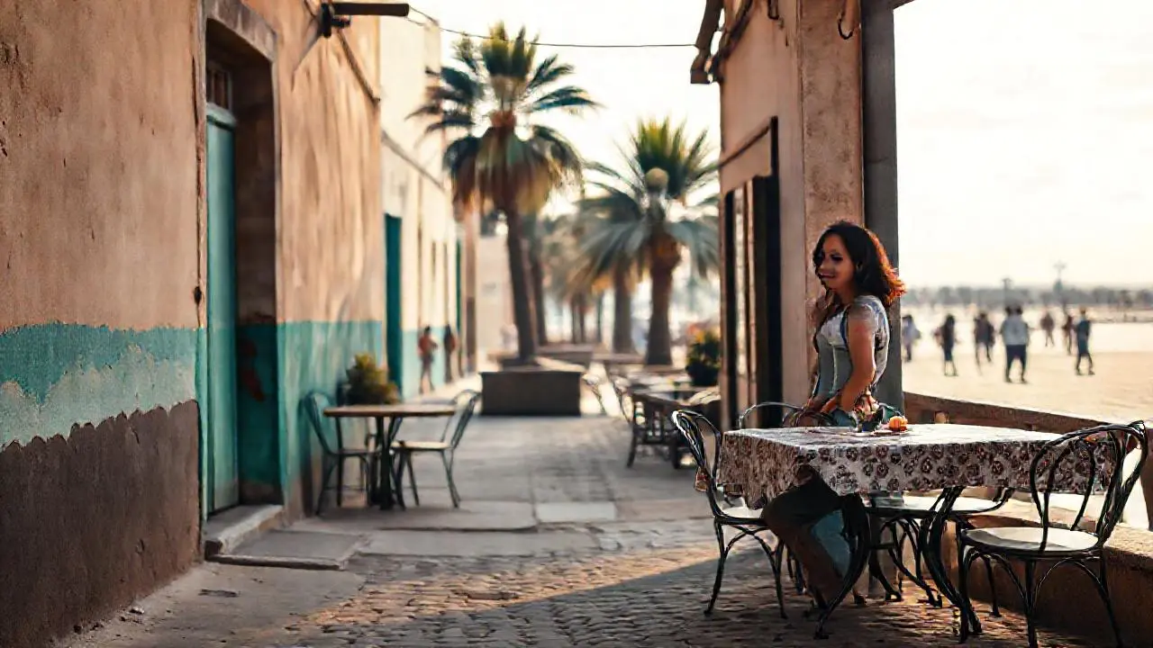 Paz y luz en un lugar tranquilo