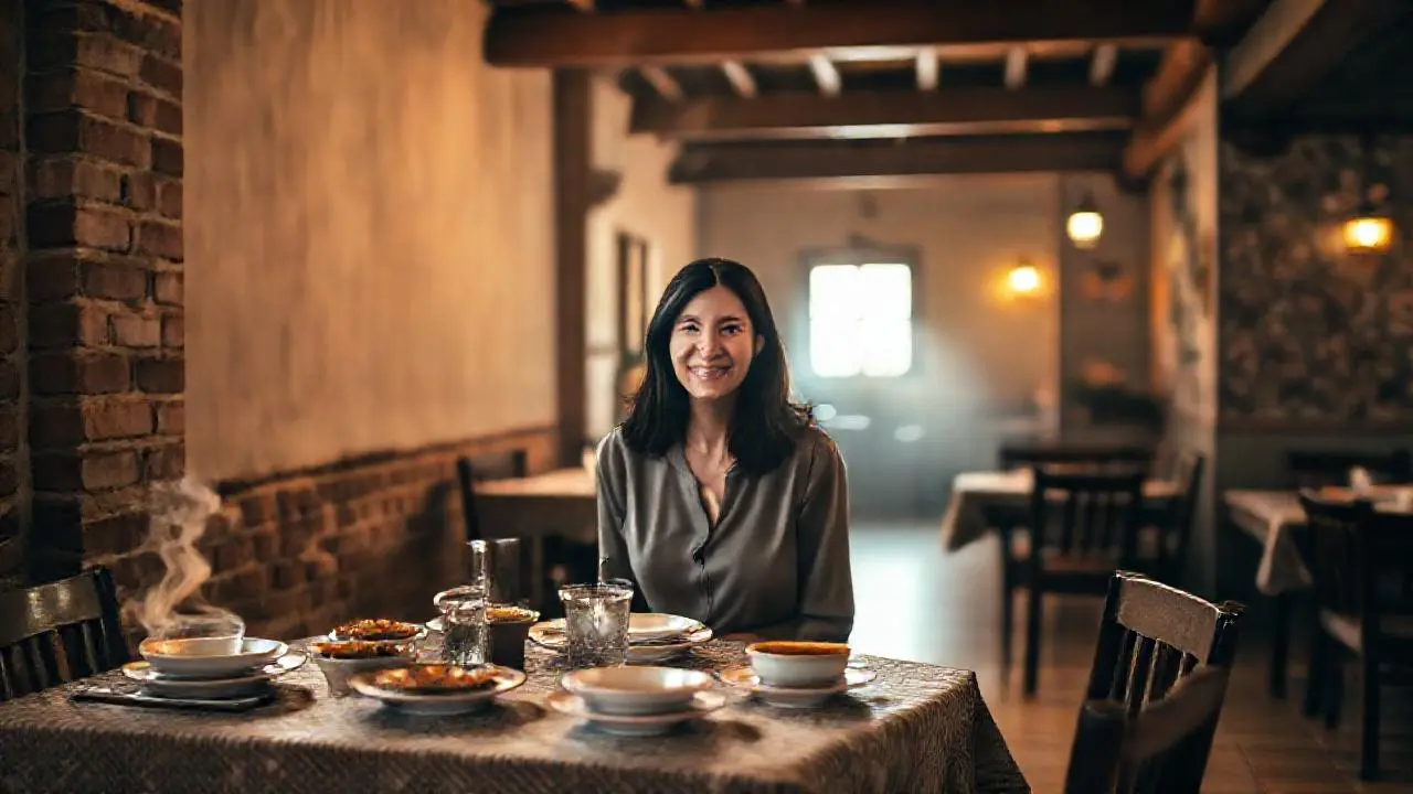 Ambiente cálido, íntimo y ligeramente desgastado