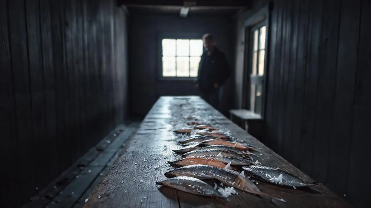 Interior holandés antiguo, austero y ligeramente desordenado