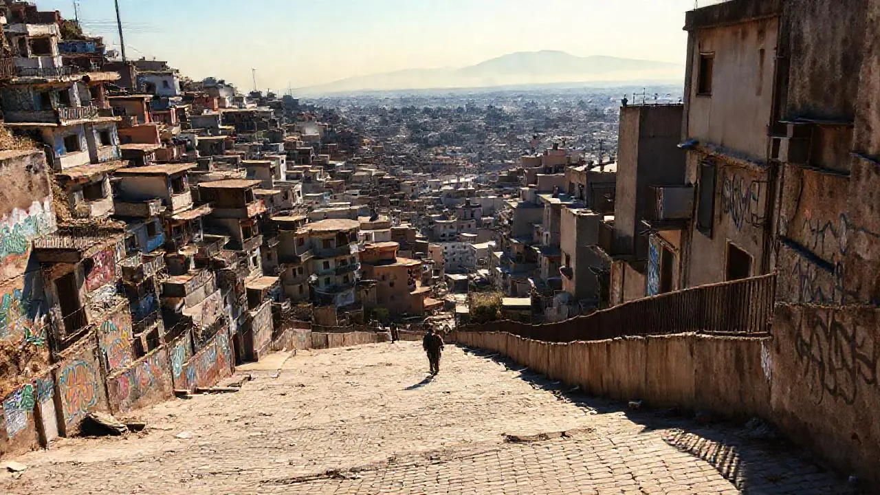 Ciudad densa, antigua y llena de vida