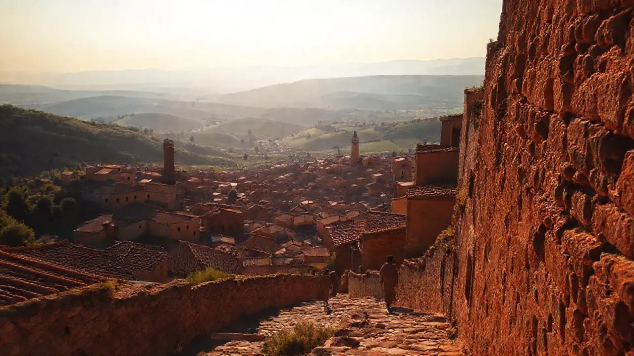 Paz rural, luz suave y antigua