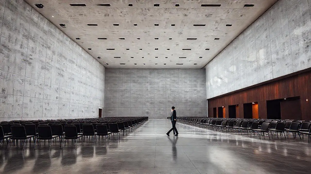 Espacio moderno y sereno para conferencias