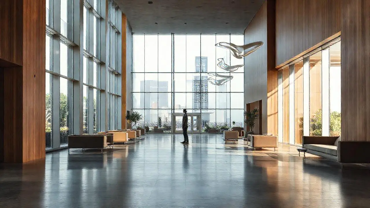 Ambiente moderno, sereno y amplio