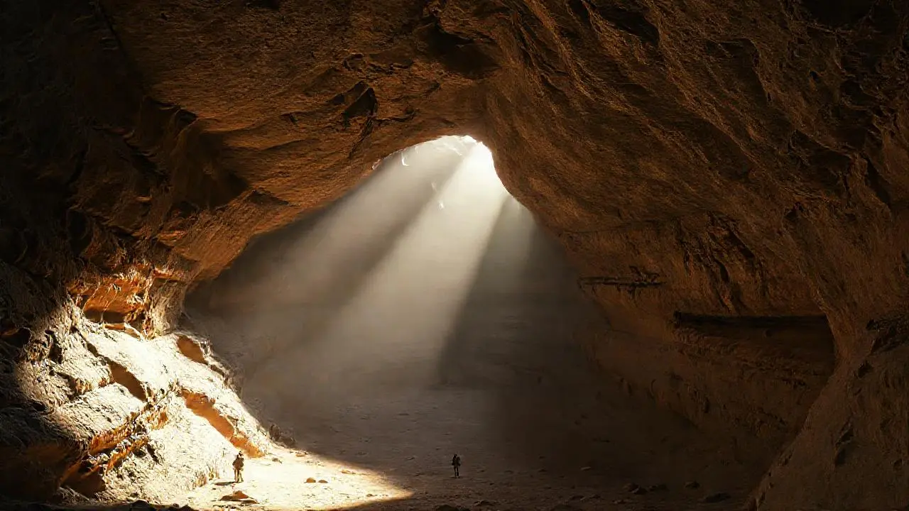 Espacio cavernoso, natural y silencioso