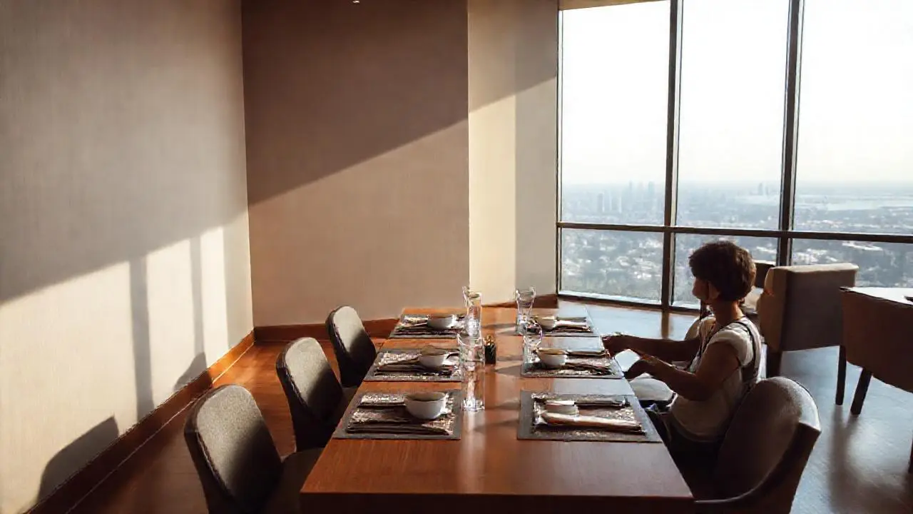 Ambiente tranquilo y elegante, lleno de luz